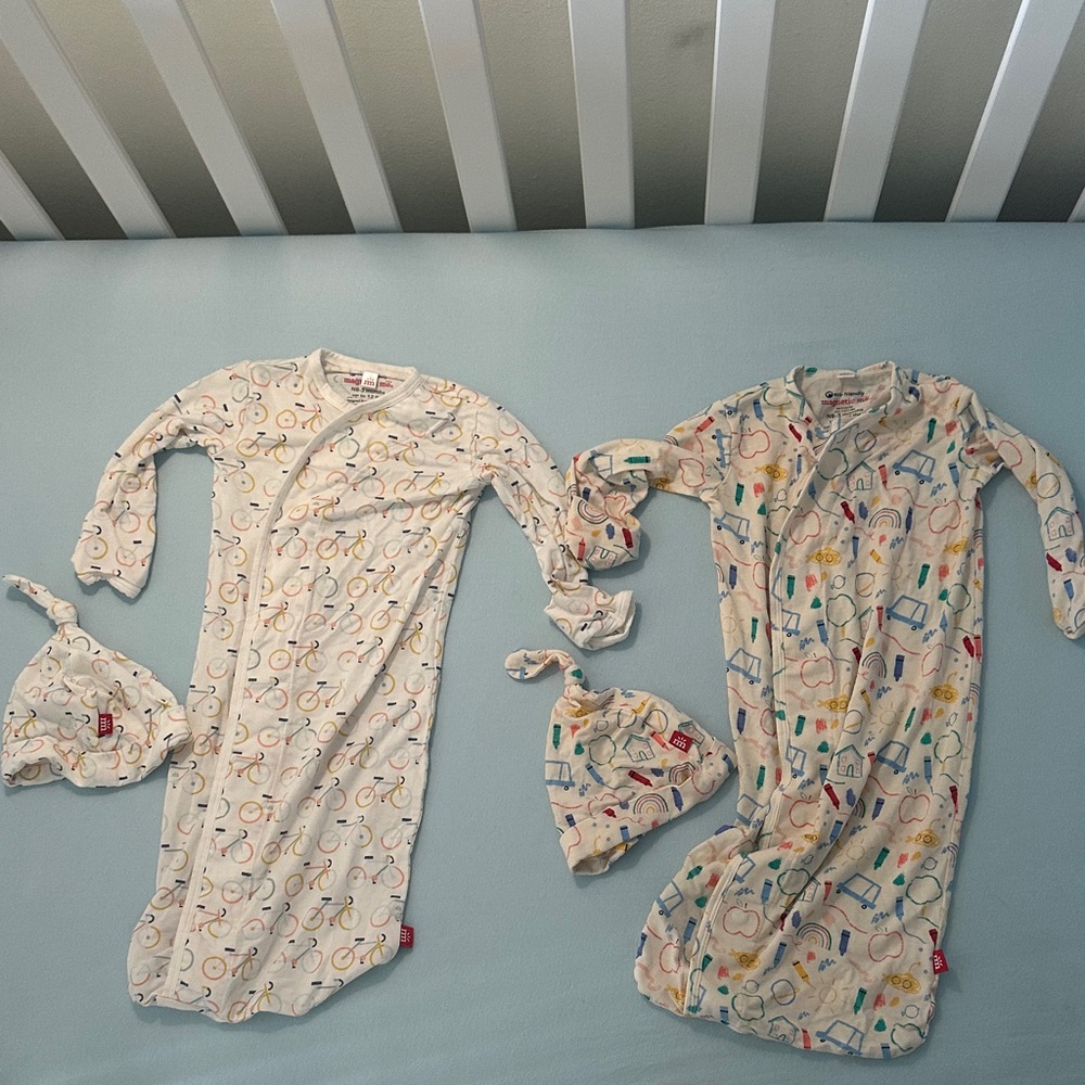 Magnetic Me Bicycle and Toy Print Sleep Sacks